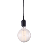 Buy Edison Bulb Pendant Lamp - Silicone Black 50882 home delivery